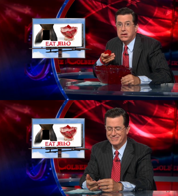 Stephen Colbert Jello